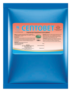 Септовет-антибактеріальний препарат для тварин 500 г УЗВППостач 