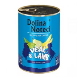 Dolina Noteci Premium Superfood консерви для собак 400г теля і Ягня 383666303664 
