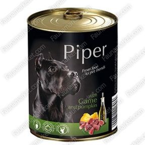 Консерви Piper Dog дичина гарбуз 400 гр