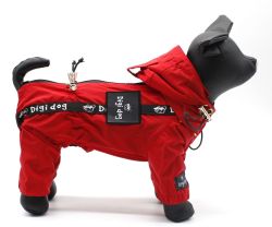 Дощовик Digi dog червоний (дівчинка), XL 