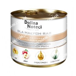 Dolina Noteci Premium Dog гусак, картопля, яблука для дрібних порід 185 г