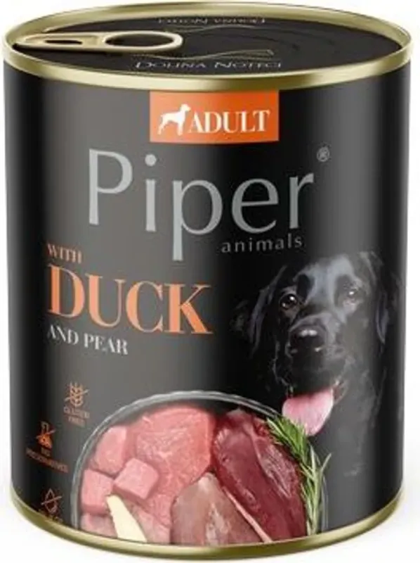 Dolina Noteci Piper Duck  Pear Консервований корм для дорослих собак з качкою та грушею 400 гр