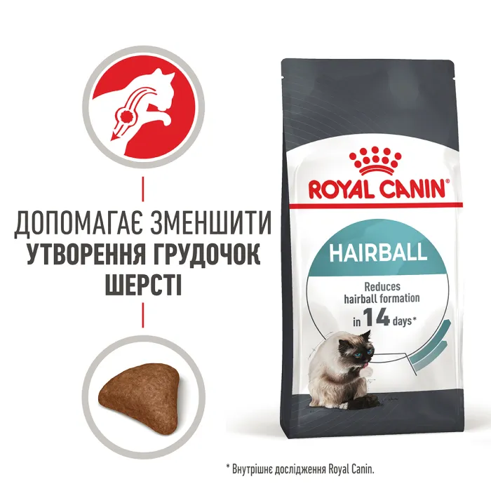 Royal Canin Intense Hairball (Роял Канін Хейрболл) 34 для кішок 10 кг