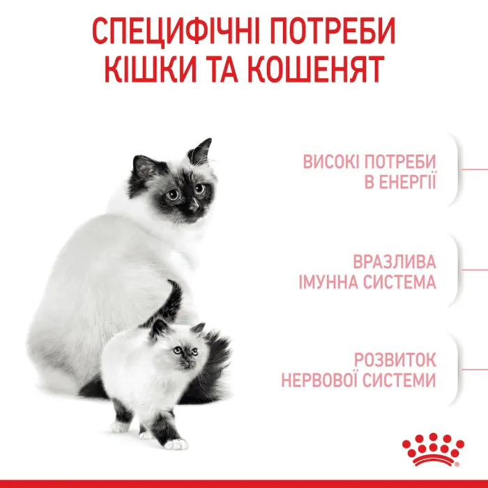 Royal Canin Mother and Babycat 34 (Роял Канін Мазер енд Бебікет) для кошенят від 1 до 4 місяців 400 г
