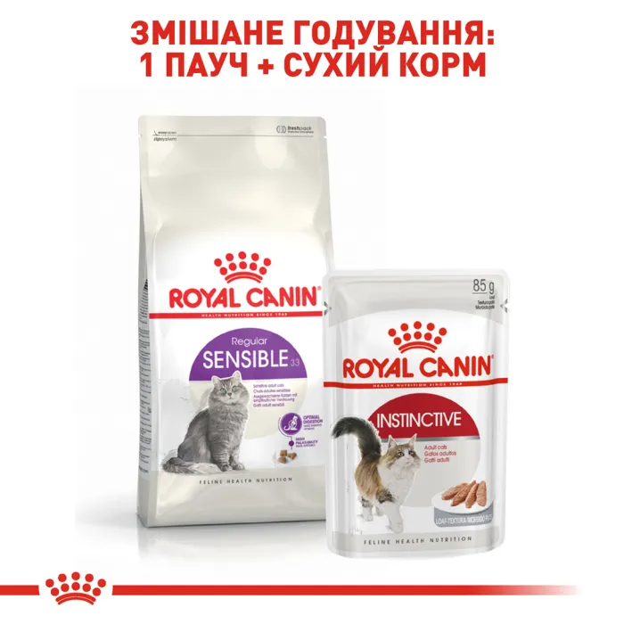 Royal Canin Sensible 33 (Роял Канін) для кішок з чутливою травною системою 2 кг